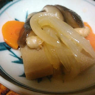 高野豆腐と野菜の煮物